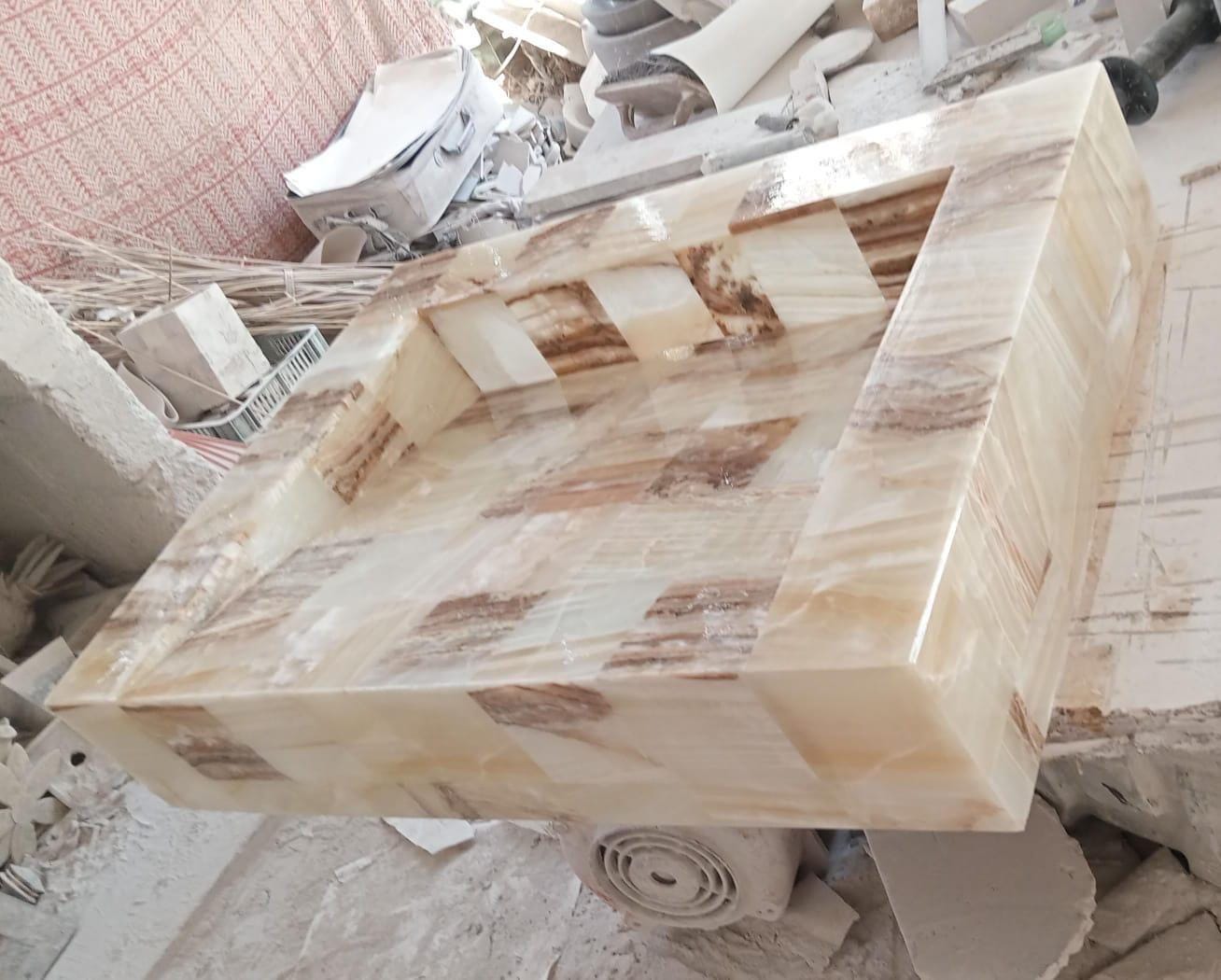 Onyx Vanity With Lights
